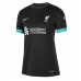 Camiseta Liverpool Curtis Jones #17 Segunda Equipación Replica 2024-25 para mujer mangas cortas